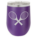 12 oz Insulated Stainless Steel Wine Tumbler With Lid Y826142