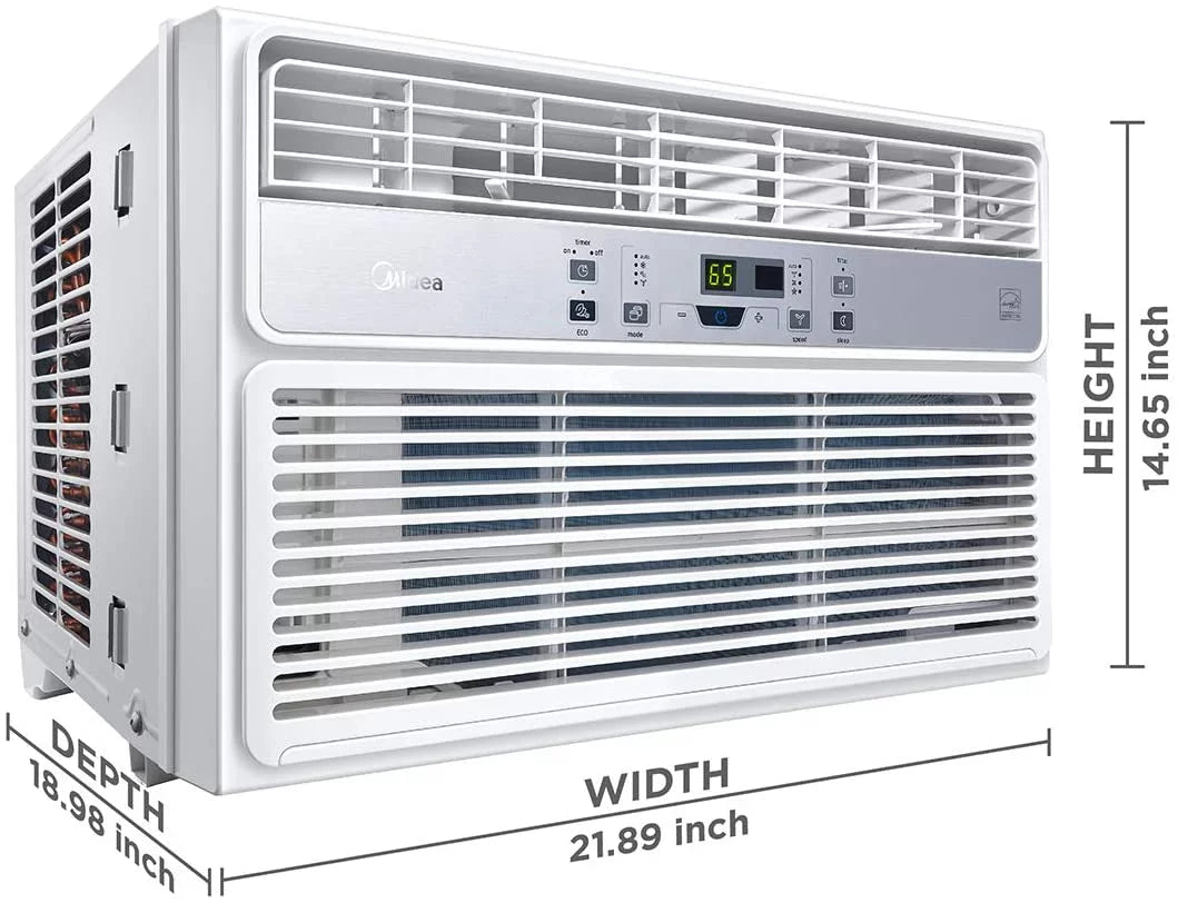 10,000 BTU White Window Air Conditioner A918