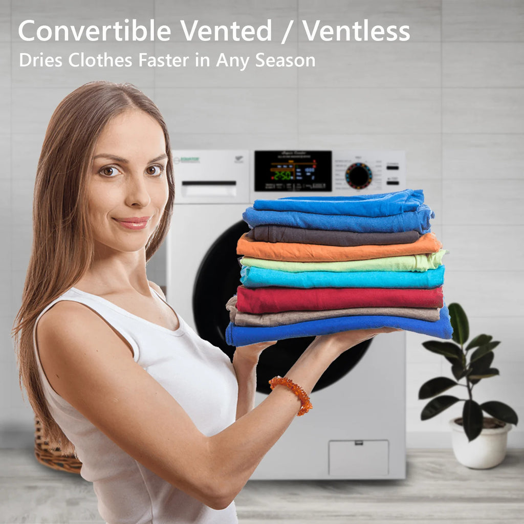 18 lbs. Combination Washer Dryer with Laundry Pedestal O21391