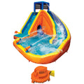 Inflatable Water Park with Slide and Water Cannons V4516