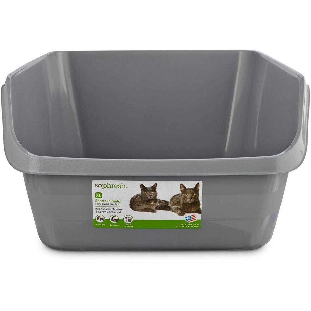 High-Back Litter Box B84401