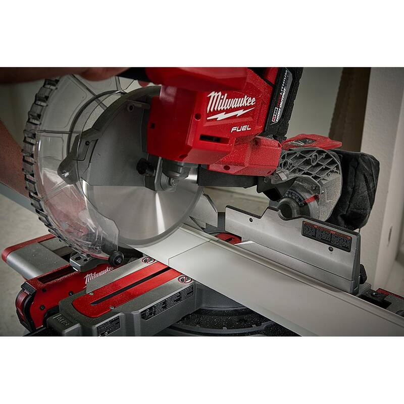 18V Lithium-Ion Brushless Cordless 10 in. Dual Bevel Sliding Compound Miter Saw Kit Z31381