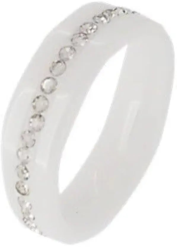 White Ceramic Healing Crystals Mineral Stone P499
