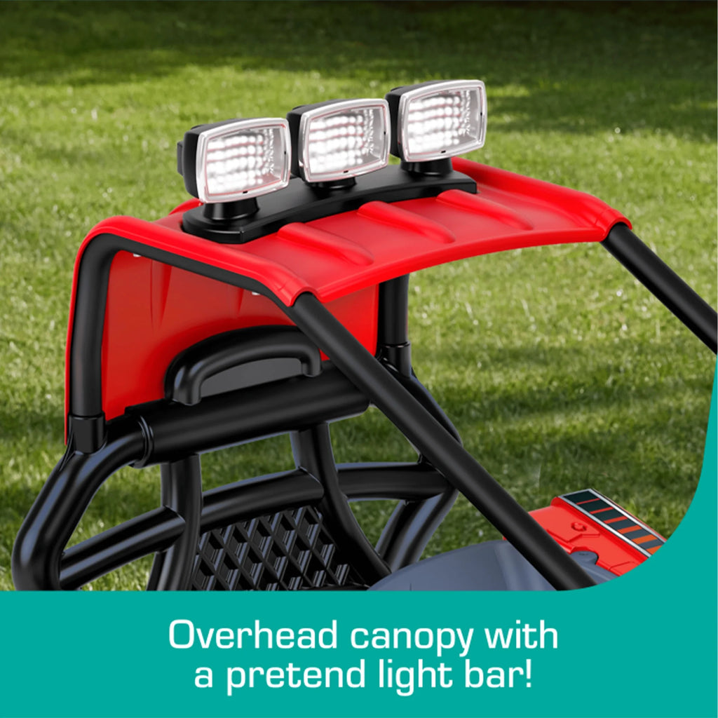 Battery Powered Ride On Toy with Steel Frame, Red C7770