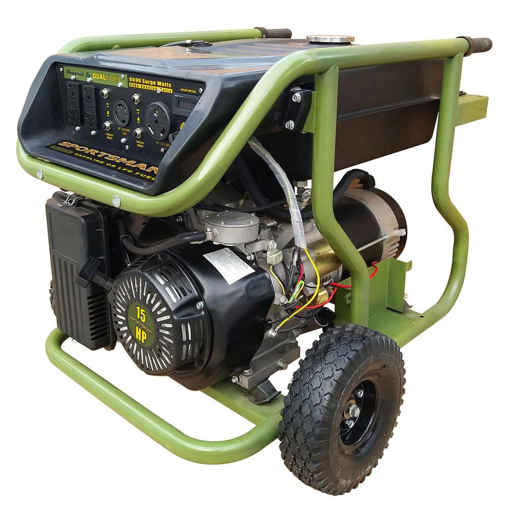 9000 Watt Dual Fuel Generator M50838