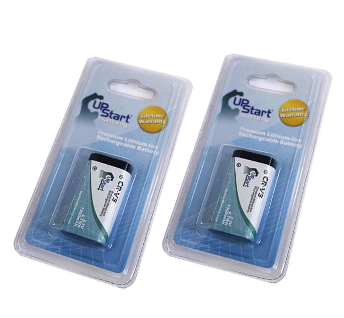 2x Pack 1300mAh 3.3V Lithium-Ion Digital Camera Battery E860423