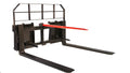42" 5500 lb Capacity Pallet Fork Attachment Skid Steer C9535