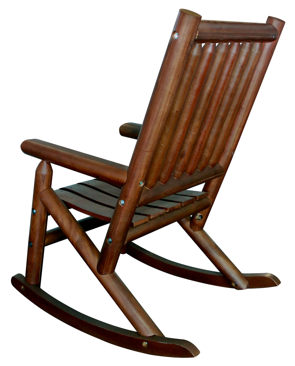 Brown Wood Rocker E6040