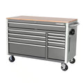 52 in. Gloss Gray Mobile Workbench Tool Chest T3634