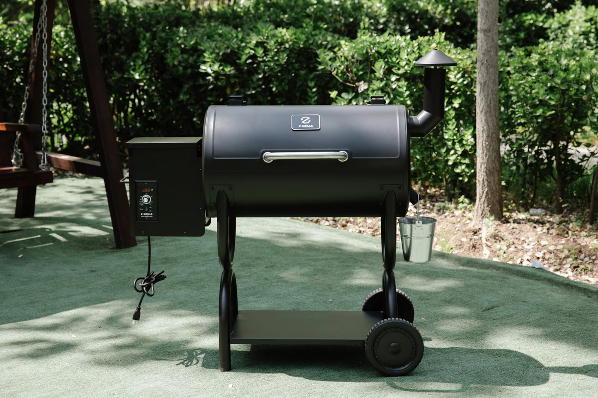 Wood Pellet Grill & Smoker 8-in-1 with Automatic Temperature Control T261111