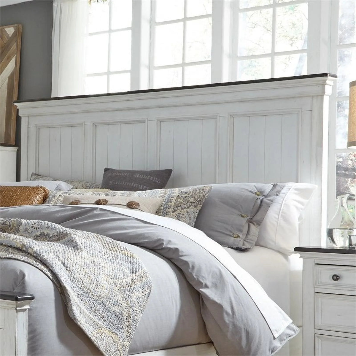 White King Panel Headboard T38121