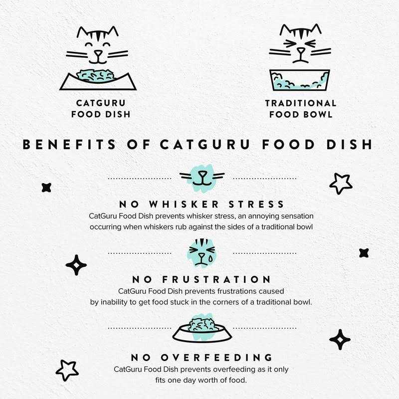Whisker Stress Free Cat Food Bowl N6396