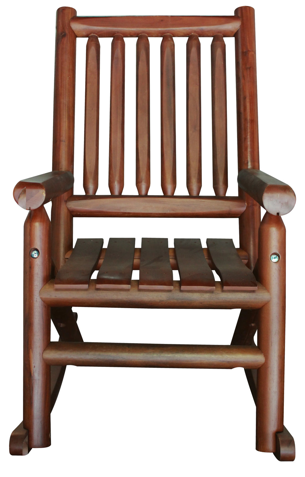 Brown Wood Rocker E6040