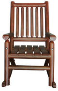 Brown Wood Rocker E6040