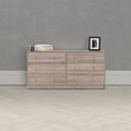 6 Drawer Double Dresser J28001