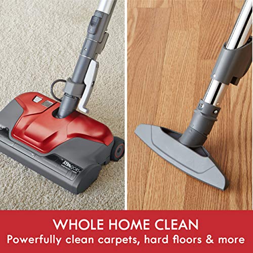 Lightweight Bagged Canister Vacuum Cleaner with HEPA and 4 Cleaning Tools S856