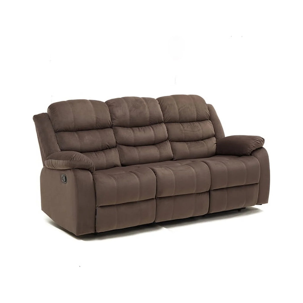 Brown Microfiber Sofa B8235