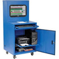 Blue Industrial Computer Cabinet W850