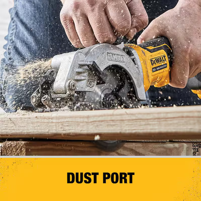 Cordless Brushless 4-1/2 in. Circular Saw with 20V Lithium-Ion 5.0Ah Battery K2483