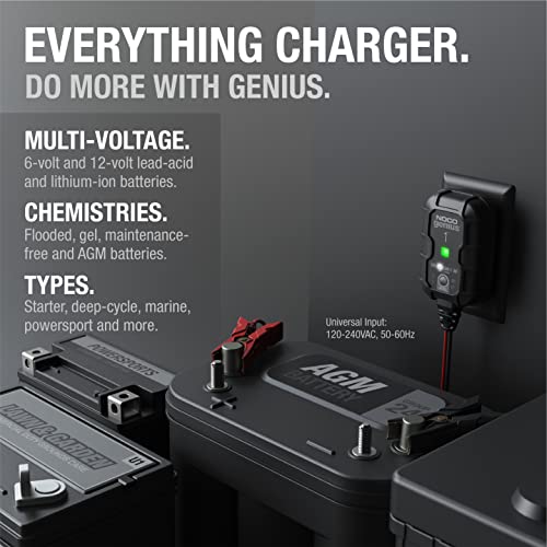 1A 6V/12V Smart Battery Charger Maintainer O10985