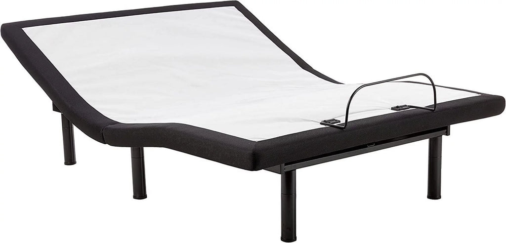 Adjustable Queen Bed with USB Ports in Black V228
