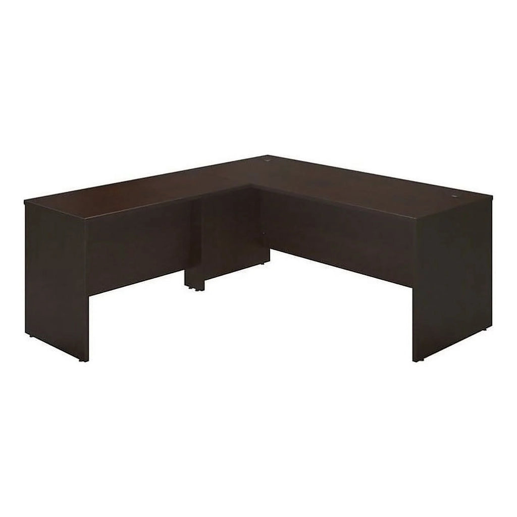72"x30" Wood L-Shaped Computer Desk X47354