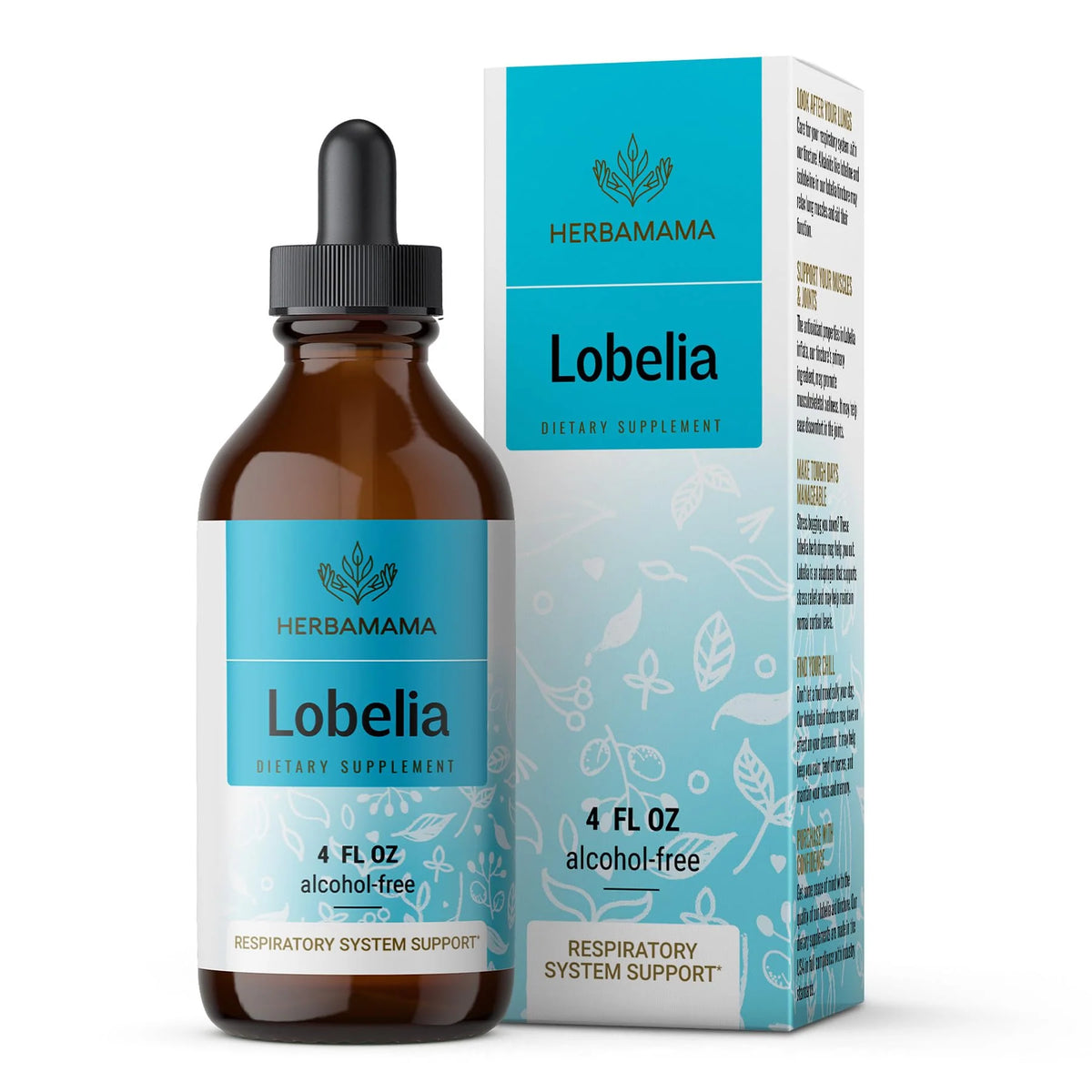 Organic Lobelia Herb Liquid Drops 4 fl oz T45156