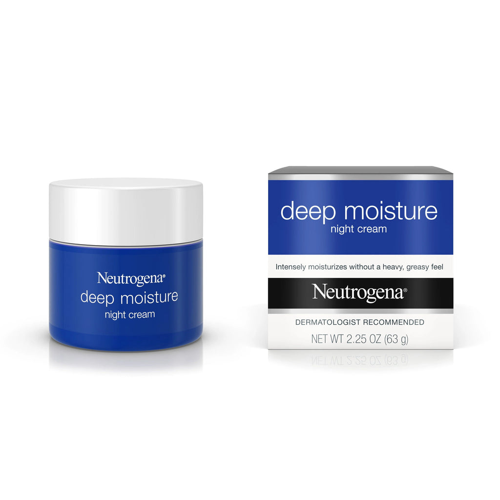 Deep Moisture Night Cream with Glycerin & Shea Butter, 2.25 oz N4178