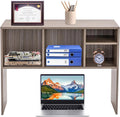 Gray Desk Bookshelf Organizer U368485