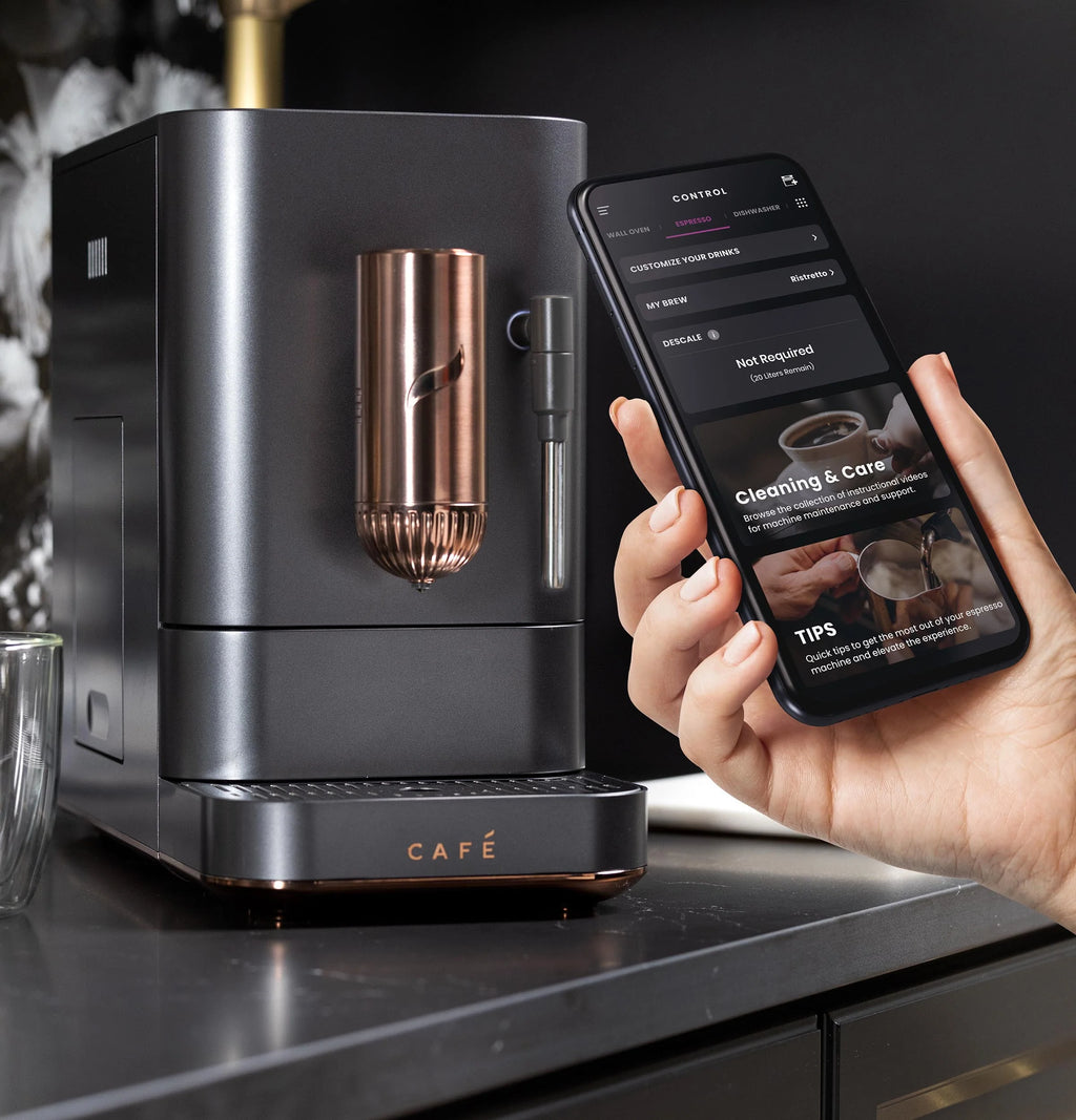 Automatic Espresso Machine with Milk Frother and Bean Grinder, Matte Black, 1.2 Liter U667