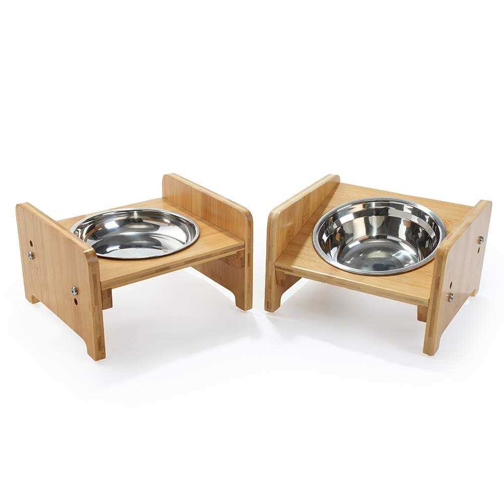 Set of 2 Raised Pet Bowls R9303