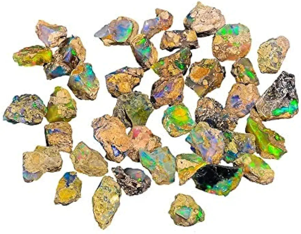 Opal Rough Natural Mix Ethiopian Raw Crystal Rock Gemstone X962