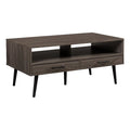 40" Wood Coffee Table with Hairpin Legs F444
