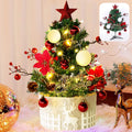 2ft Artificial Mini Christmas Pine Tree with Lights D256