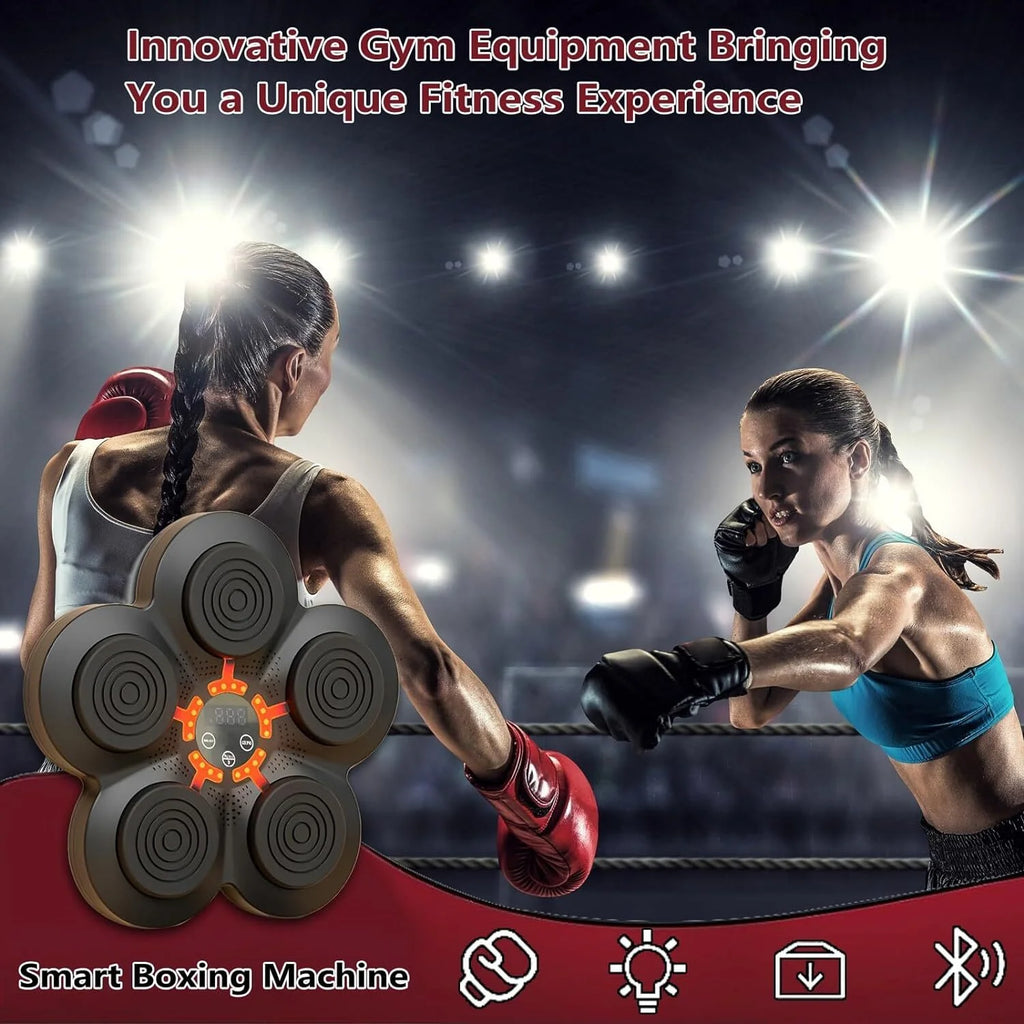 Wall Mounted Bluetooth Music Boxing Machine with Boxing Gloves Z60524