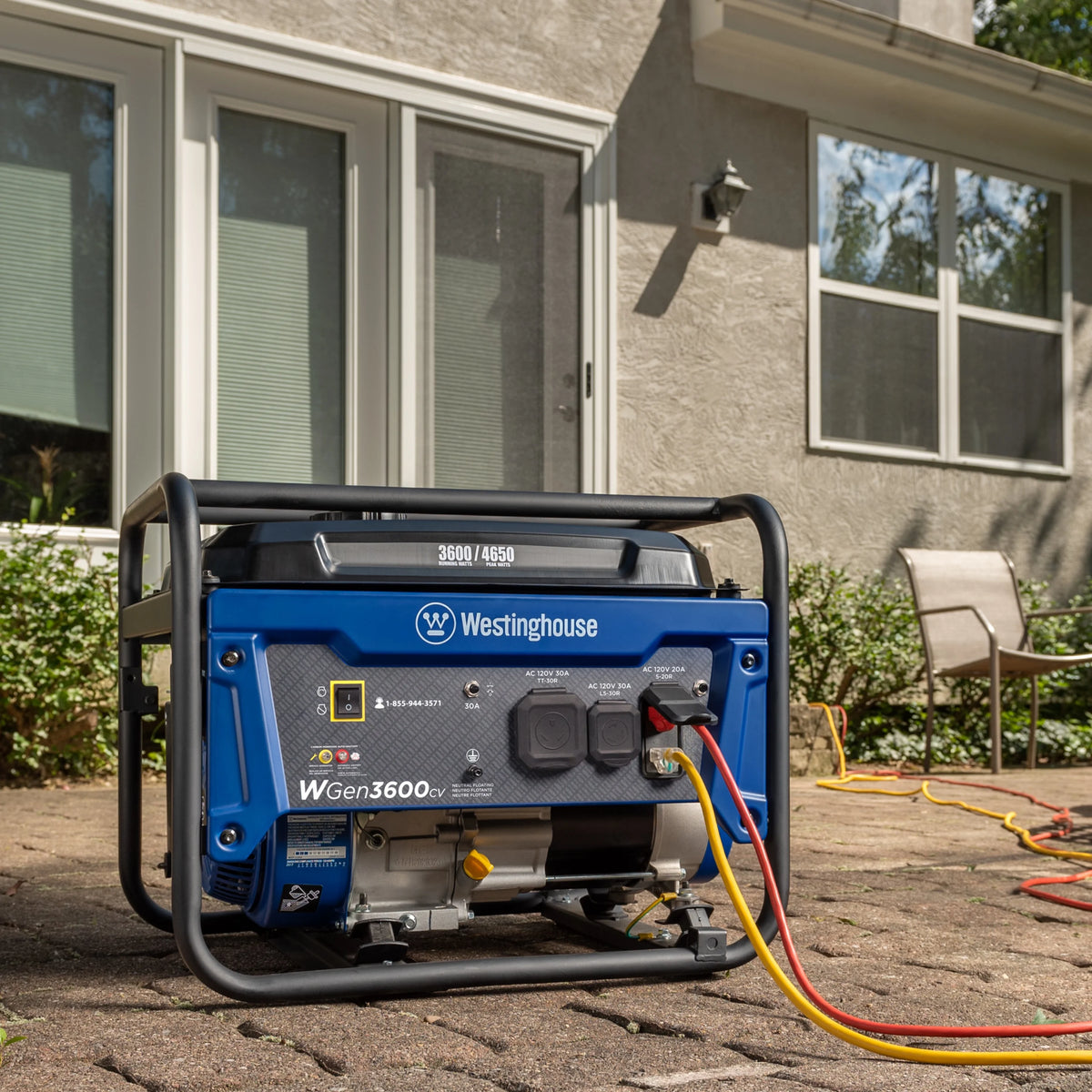 4650 Peak Watt Portable Gas Powered Generator Q713724