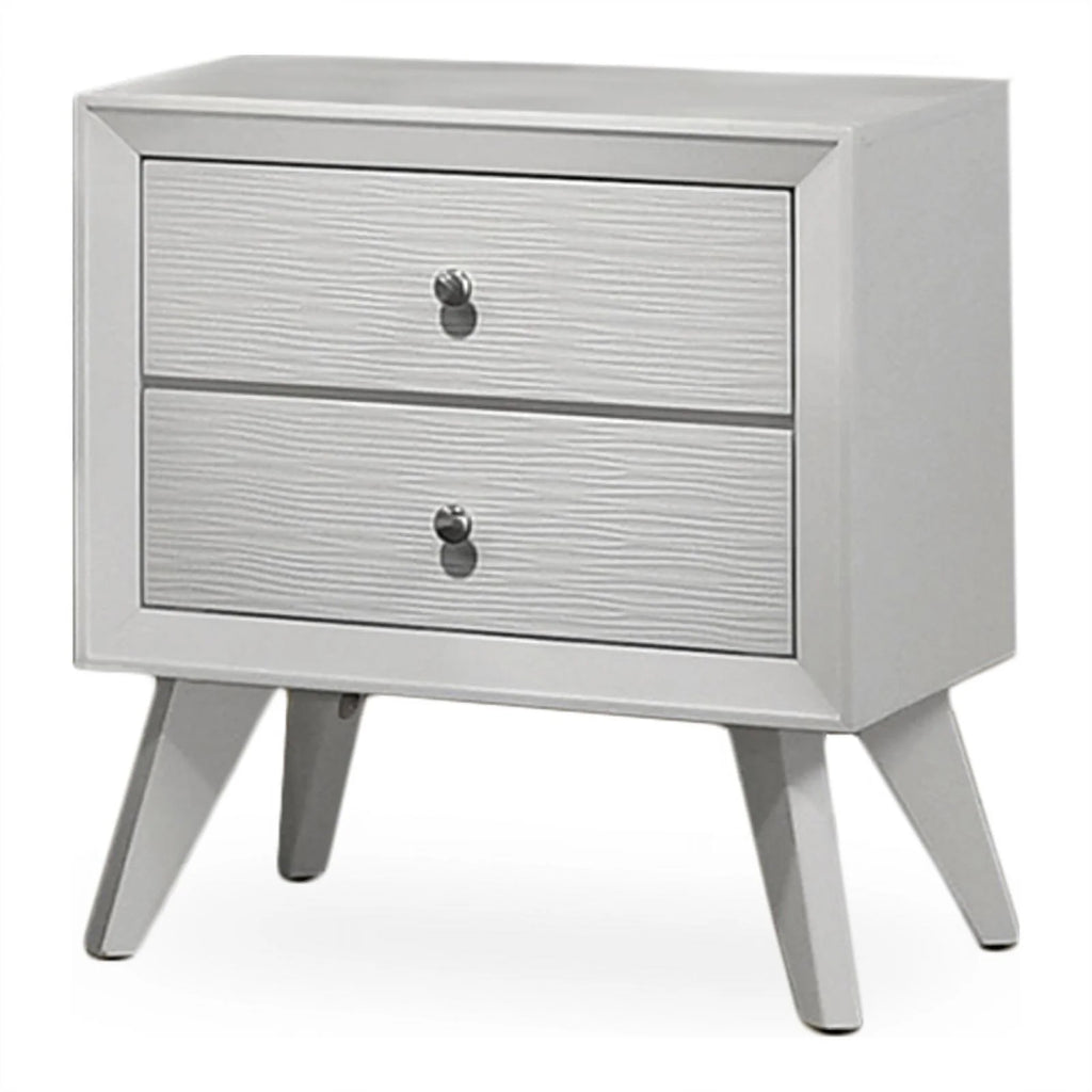 White Wood Bedroom Set 6pc King I524911