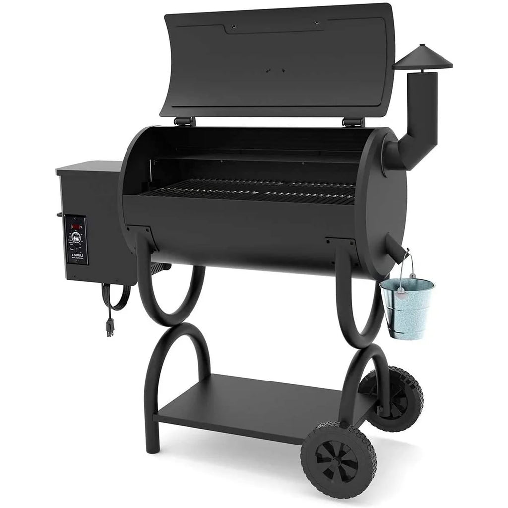 Wood Pellet Grill & Smoker 8-in-1 with Automatic Temperature Control T261111