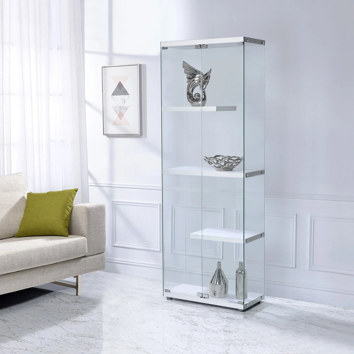 Tempered Glass Display Cabinet H793685