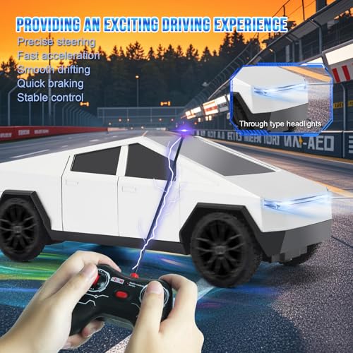 Remote Control Pickup Truck 1/24 Scale Rechargeable Blue H43886