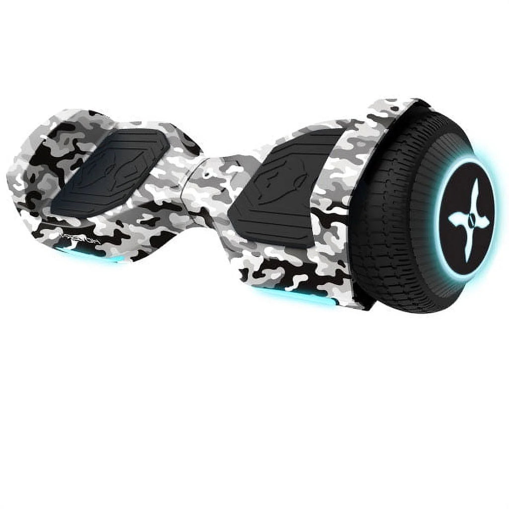 Black Hoverboard with LED Headlights G3084