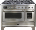 48 Dual Fuel Propane Gas Range in Stainless Steel N277481
