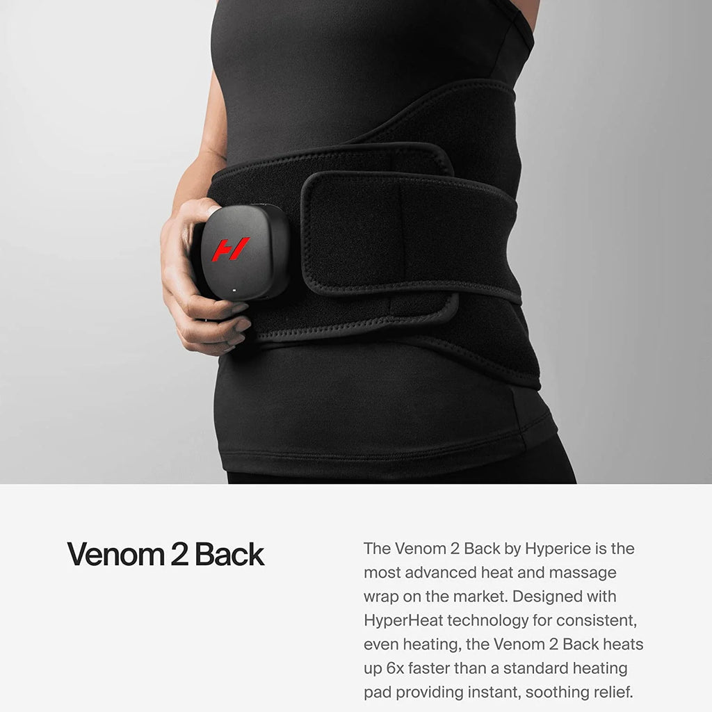 Black Heated Back Massager E9819