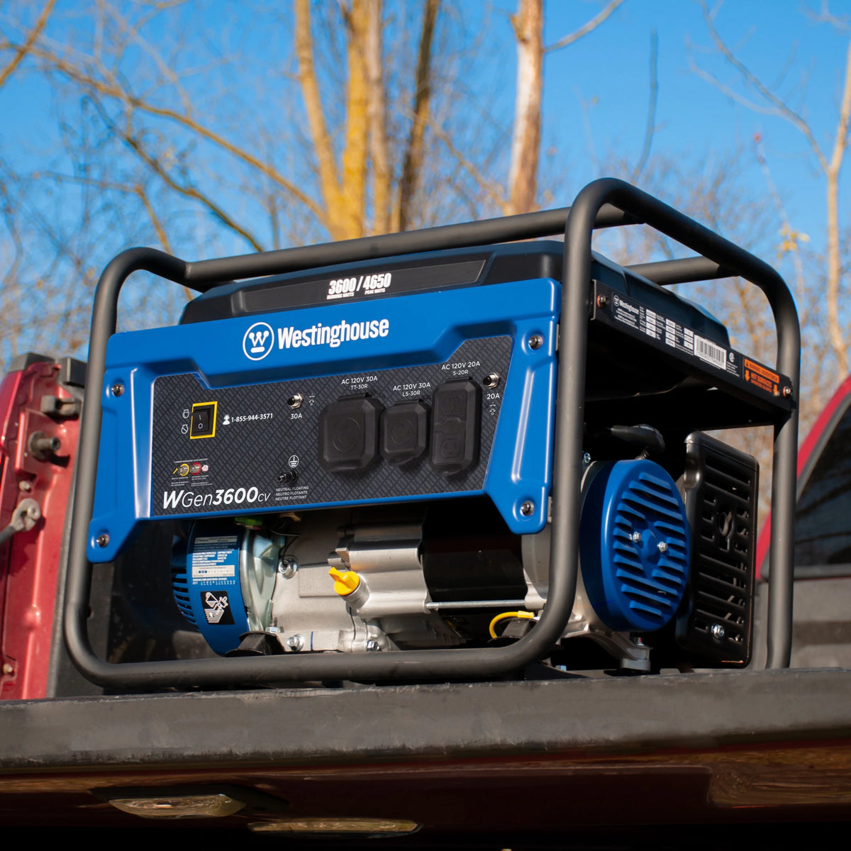 4650 Peak Watt Portable Gas Powered Generator Q713724
