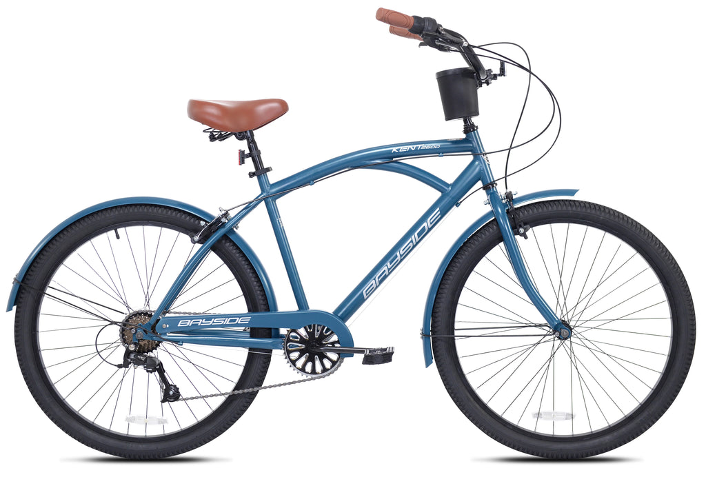 26 in. Gray Cruiser Bike A352