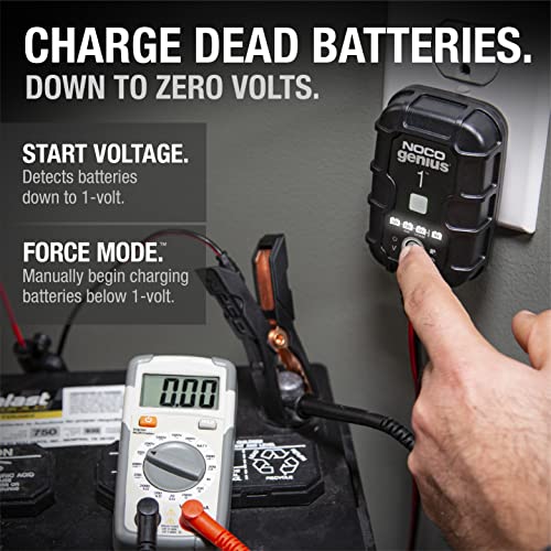 1A 6V/12V Smart Battery Charger Maintainer O10985