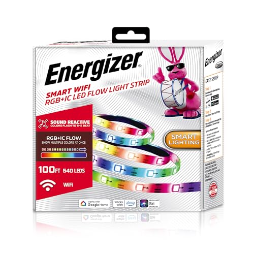 Wi-Fi RGB+IC LED Light Strip, 25 Foot H51056