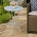 Mosaic Tile Outdoor Side Table O11027