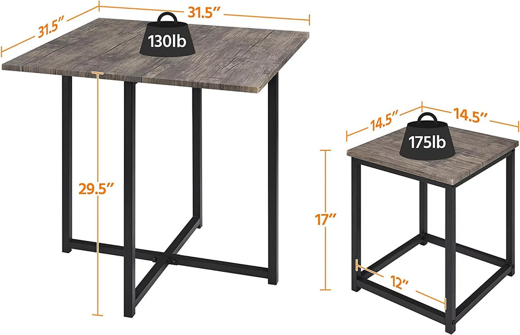 5-Piece Dining Table Set with 4 Stools G483410